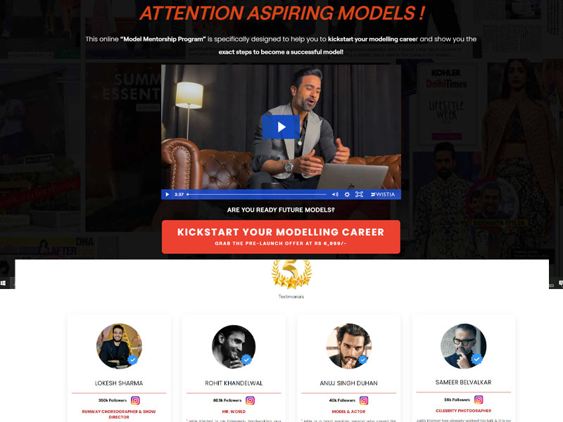 Akash Nayar Website Development